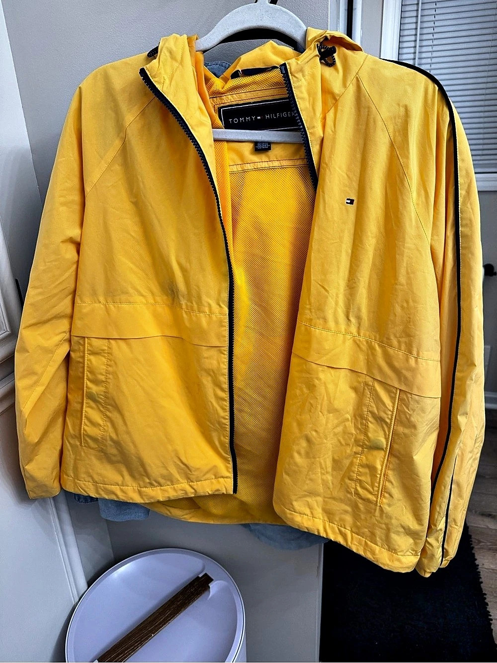 Tommy Hilfiger Yellow Windbreaker